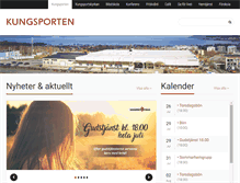Tablet Screenshot of kungsporten.com
